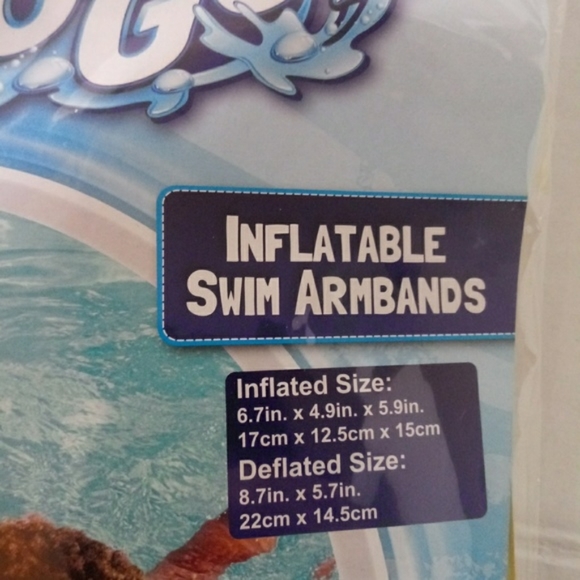 Pineapple Swim Inflatable Armbands New - Picture 4 of 7